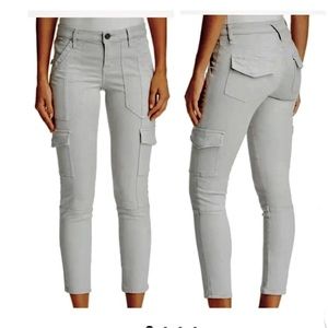 Joie Oksana Cargo Cropped Jeans